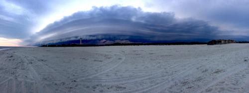 Shelf Cloud in Cape May, NJ