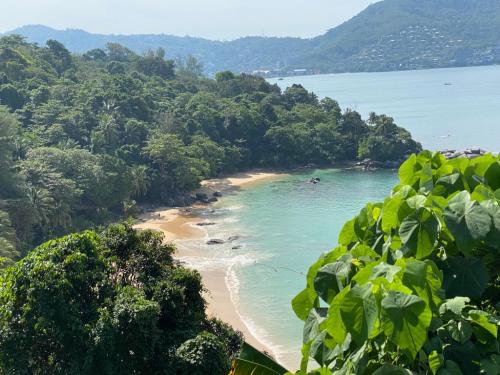 Haad Laem Sing-Phuket Thailand. You can get there with a boat from Surin beach. The place is amazing and always not crowded!