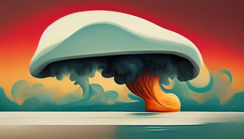 Mushroom Cloud by MidJourney