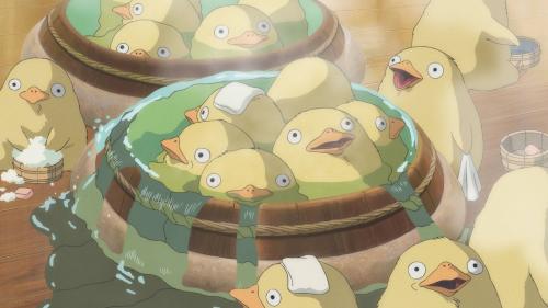 Spirited away bath ducks