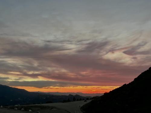 Sunset from the foothills of SoCal