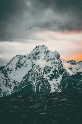 Mt Moran from Colter Bay, Wyoming