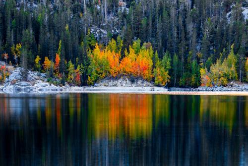 Fall Colors at Lake Sabrina  Eastern Sierra