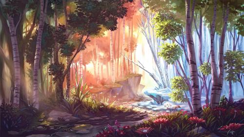 Densebourgeon Forest by Asur Misoa