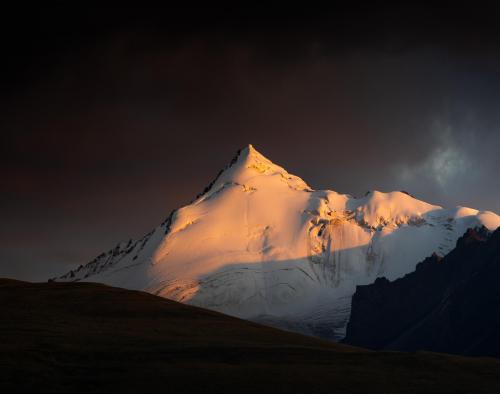 Sunset peaks, Kyrgyzstan