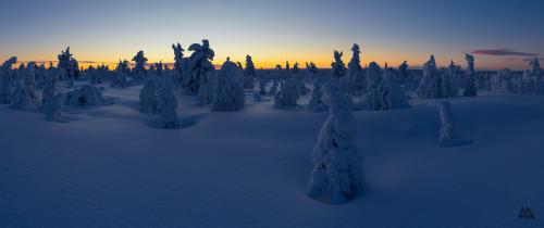 Finnish sunset, Finnland