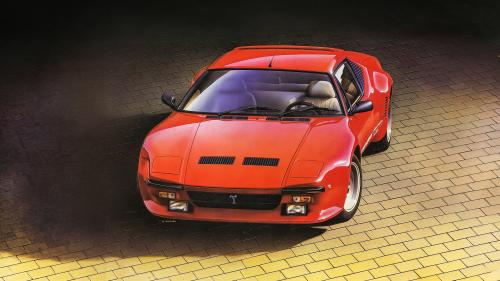 De Tomaso Pantera GT5 by Nobuhiko Yoshida, from JCA Annual 8, 1989