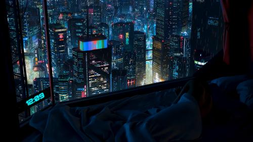 Cyberpunk City -