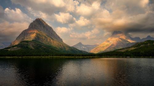 The Many Glacier Area of Glacier National Park