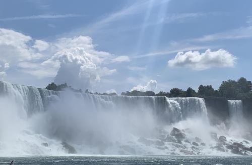 American Falls on a summer afternoon