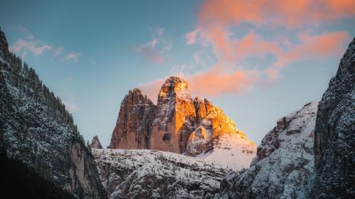 Tre Cime di Lavaredo Landscape Scenery