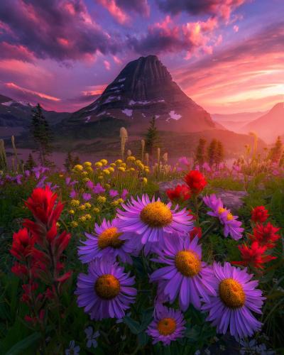 Hidden Lake, Glacier National Park, Montana, USA