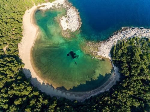 Croatia, Mljet island , Saplunara bay