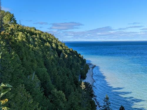 Lookout at arch rock Mackinac Island a couple weeks ago