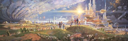 "Horizons" mural by Robert &amp; Louise McCall