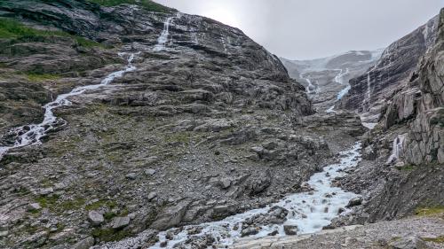 Kjenndal Glacier, Norway.