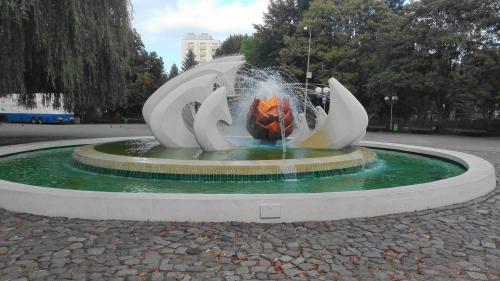 Fountain in Kołobrzeg, Poland