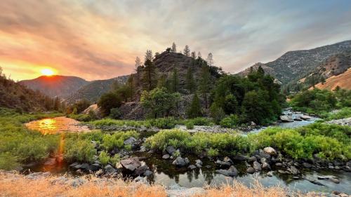 Sunset at El Portal, California