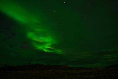 Northern light I shot today in Vopnafjörður, Iceland.