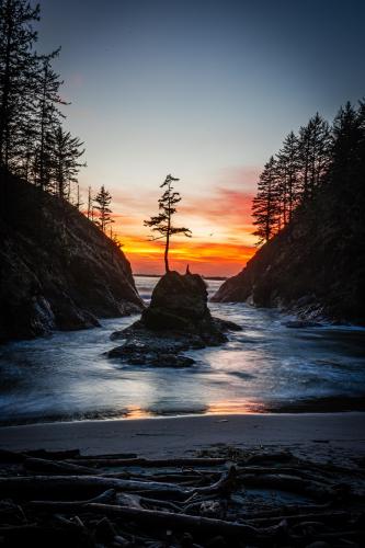 Deadman’s Cove at Cape Disappointment, WA