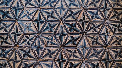 Some pretty floor tiles in Vatican museum