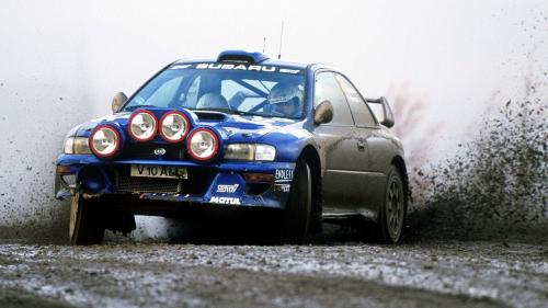 Subaru Impreza WRC Rally Car