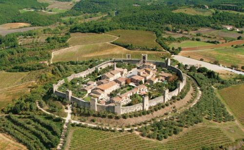 Monteriggioni, Italy.