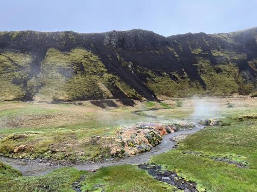 Hot spring river, Iceland
