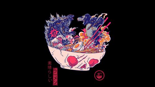 "Ramen Bowl - Godzilla v Kong"