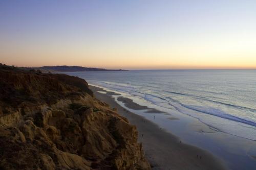 Torrey Pines sunset in San Diego, CA