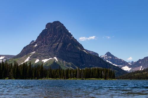 Sinopah Mountain and Two Medicine Lake, Glacier NP