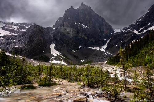 Hiking through Yoho National Park, British Columbia, Canada during the early summer!!