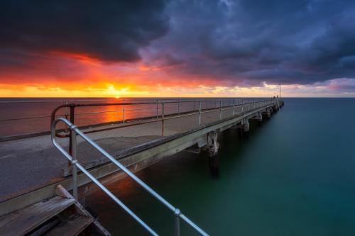 Early Mornings At Port Julia Looking Out To The St. Vincent Gulf