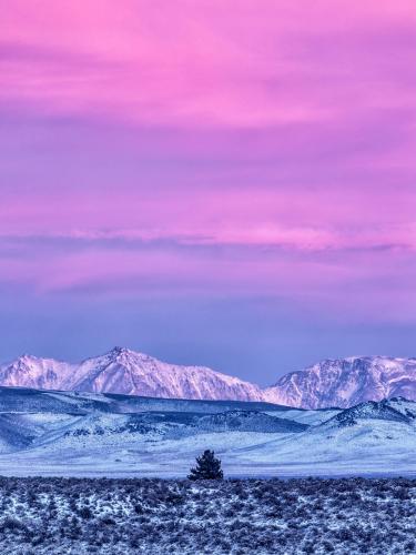 Mono Lake area in the Eastern Sierras