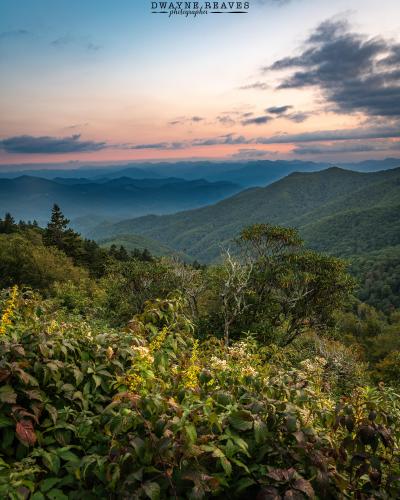 Blue Ridge parkway near Water Rock Knob 09/16/2022