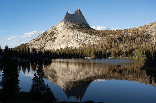 Upper Cathedral Lake and Peak, Yosemite National Park