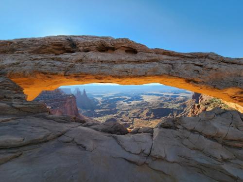 Mesa Arch in Canyonlands National Park, UT.