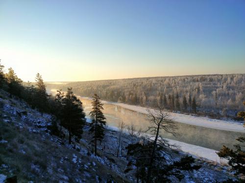 siberian river valley