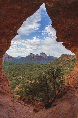 Birthing Cave. Sedona, Arizona.