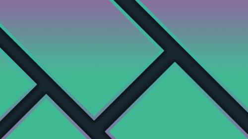 Teal Purple Futuristic