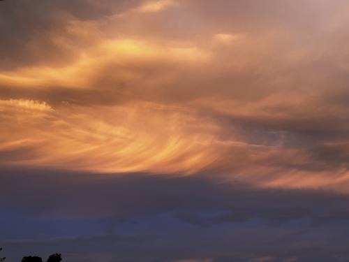 Cotton candy skies, Melbourne