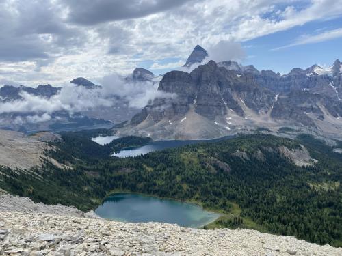 Mount Assiniboine via Nub Peak, BC