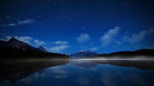 Maligne Starry Sky