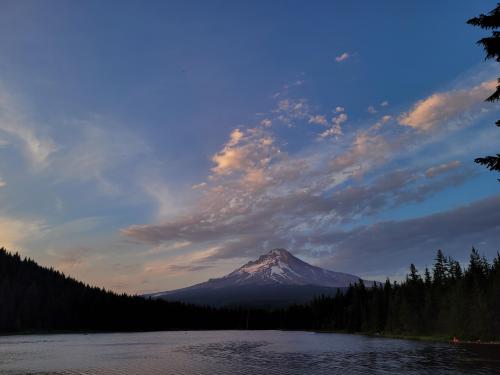 Mt. Hood at sunset  OC