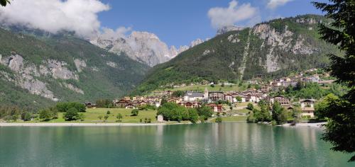Molveno lake Italy