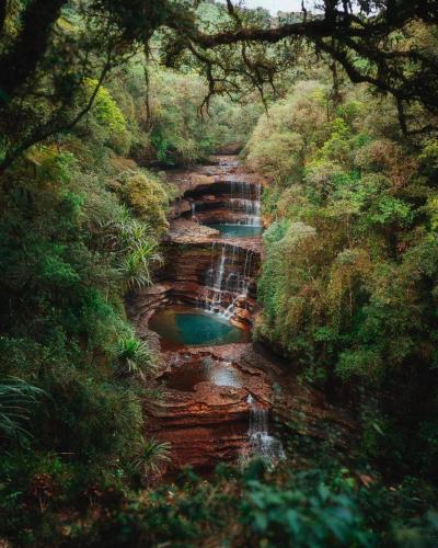 Wei sawdong Falls of Meghalaya, India  OC