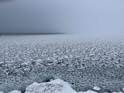 Duluth, Minnesota, Lake Superior Shore Last Winter