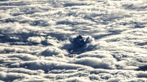 Sea of clouds - near Kelowna, B.C - OC -