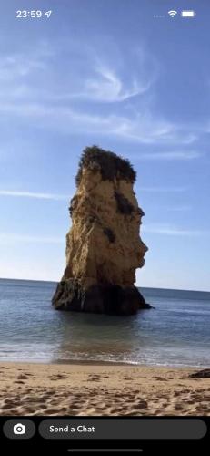 This looks like someone you would see standing next to Kim Jong Un. Lagos, Algarve, Portugal