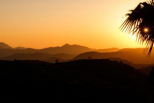 Sunset in southern California